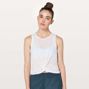 Lululemon "Breeze Through Twist Tank"
